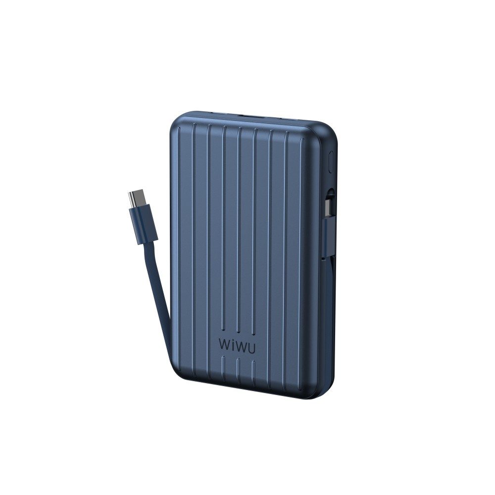 Преносима батерия WiWu PP03, 10000mAh, 22.5W, Qi, MagSafe