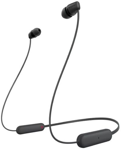 Слушалки Sony Headset WI-C100 black