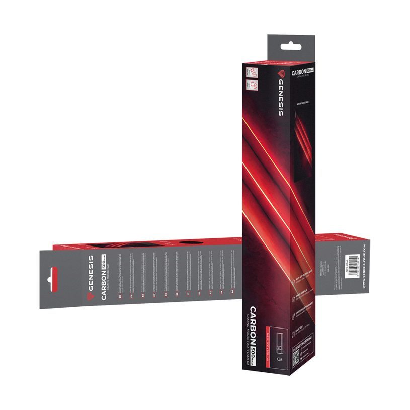 Подложка за мишка Genesis Mouse Pad Carbon 500 Maxi Flash G2 900x450mm