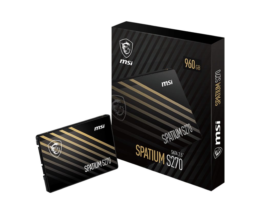 Памет SSD MSI SPATIUM S270 960GB 2.5
