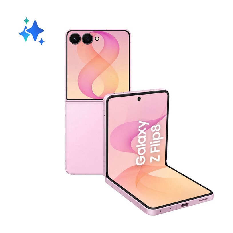 Смартфон Samsung Galaxy Z Flip8 F776B 5G Dual Sim 12GB RAM 512GB - Pink