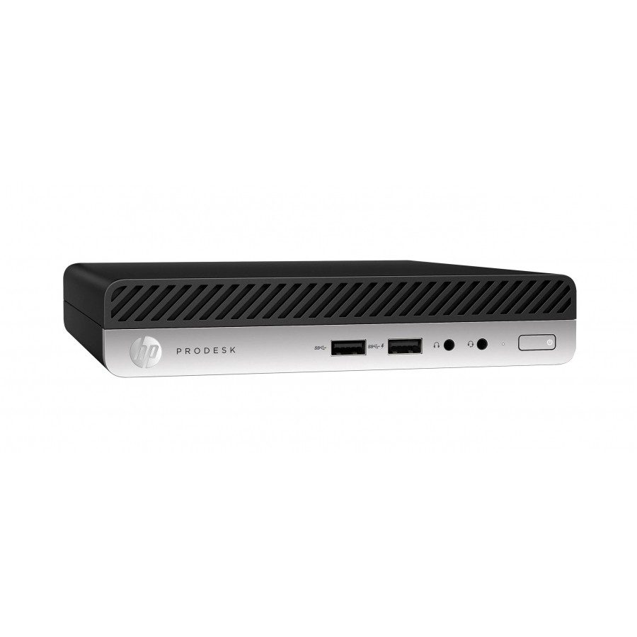 Мини компютър - HP ProDesk 400 G4 DM / i3-8100T, 16GB DDR4, 256GB NVMe SSD, Intel COFFEELAKE-S GT2 UHD 630 GRAPHICS