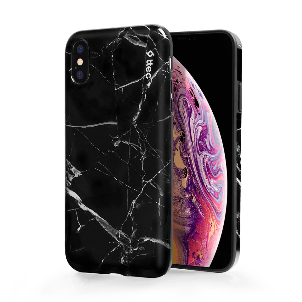 Гръб Artcase Iphone XS max - black marble