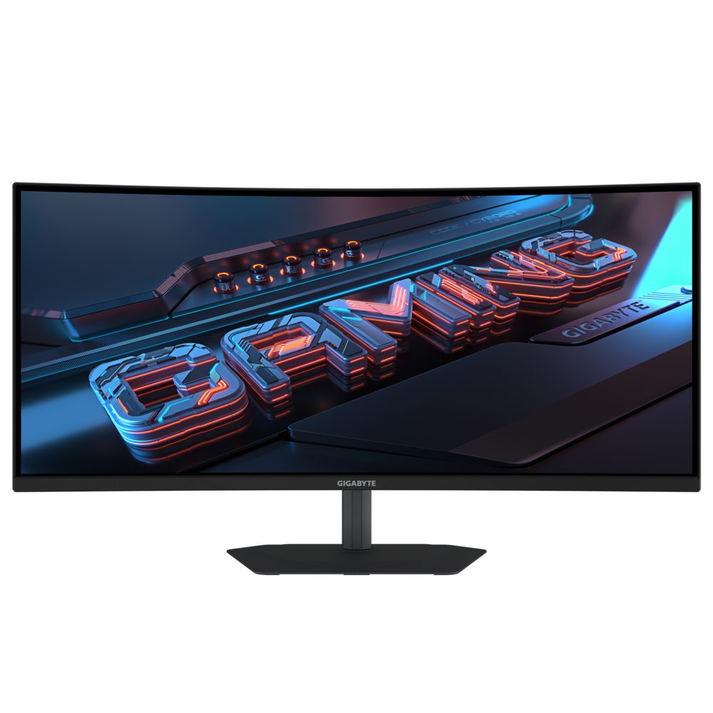 Геймърски Монитор Gigabyte G34WQC2 - 34" VA 1500R WQHD (3440x1440), 200Hz, 1ms, VESA Display HDR400