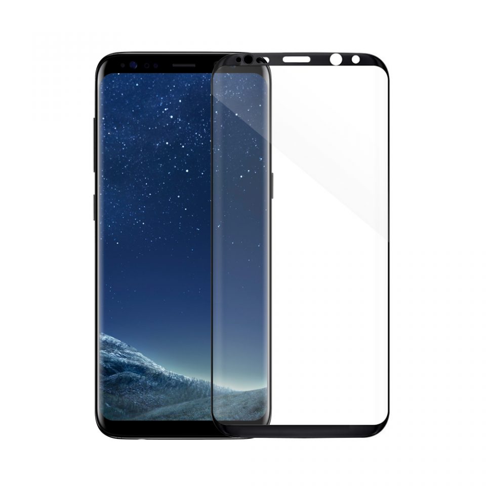 Стъклен протектор Mocoson Nano Flexible, за Samsung Galaxy S9 Plus, 5D, 0.3 mm, Черен 