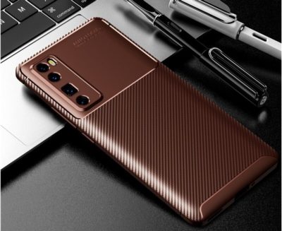 Силиконов калъф /кафяв/ за Huawei Nova 7 pro