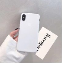 Силиконов калъф матов /бял/ за Huawei Mate 20 Pro 