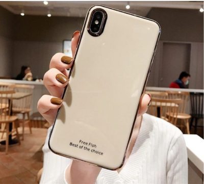 Силиконов калъф /златен/ Free за Fish Huawei P40 Pro