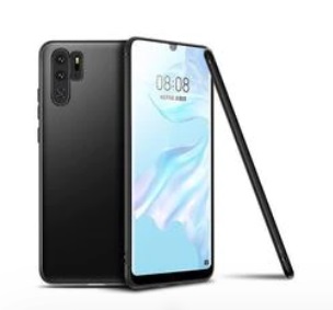 Силиконов калъф мат /черен/ за Huawei Y9 Prime 2019 