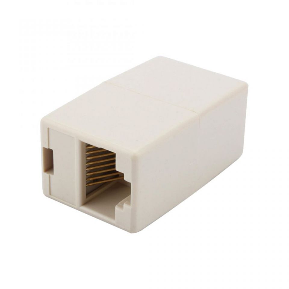 Букса DeTech RJ45 F/F