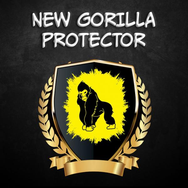 Full Glue NEW Gorilla Стъклен screen protector /Бял/ за iPhone 7G / 8G 4.7 