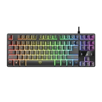 Геймърска клавиатура - TRUST GXT 833 Thado TKL US