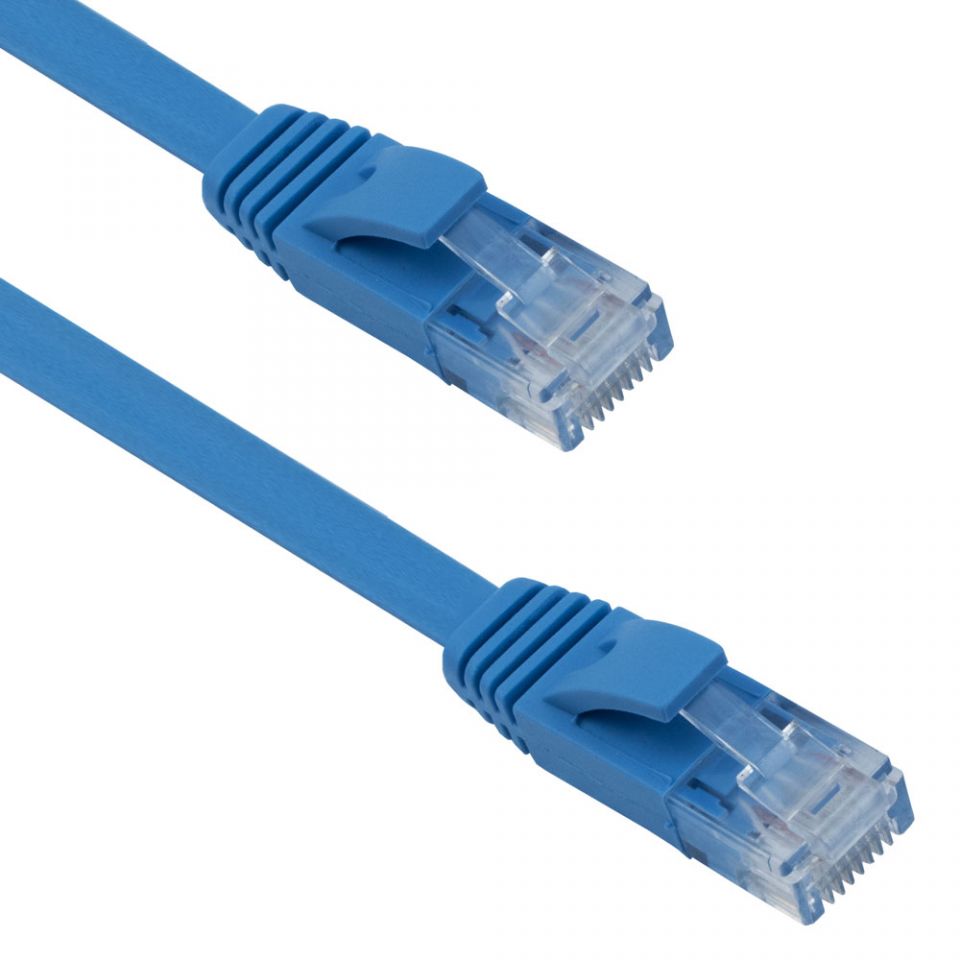 Интернет кабел - DeTech LAN - LAN, Cat:6, Flat, 10m