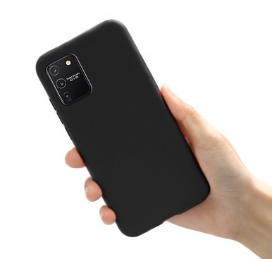 Мек силиконов калъф /черен/ за Samsung S10 Lite 