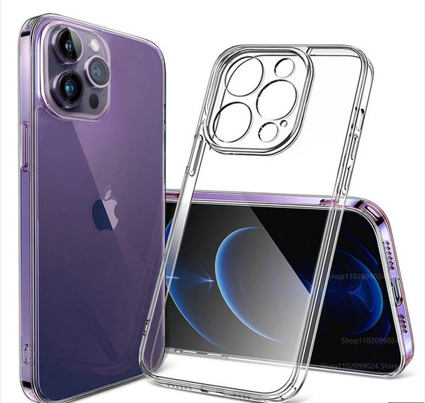 Мек силиконов калъф /прозрачен/ за Iphone 12 Pro