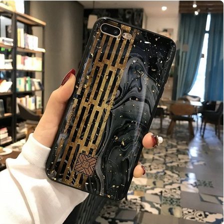 Силиконов калъф черно/златно TC за Iphone XS Max 