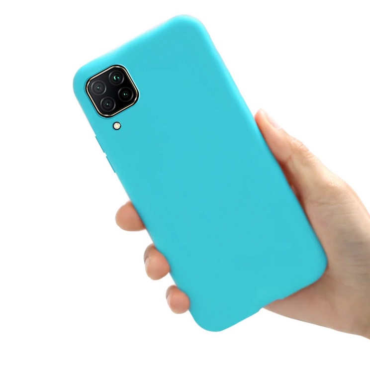Силиконов калъф /син/ за Huawei P40 Lite e 