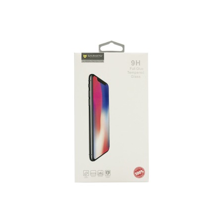 Стъклен протектор Full Glue /черен/ за Huawei P20 Lite 