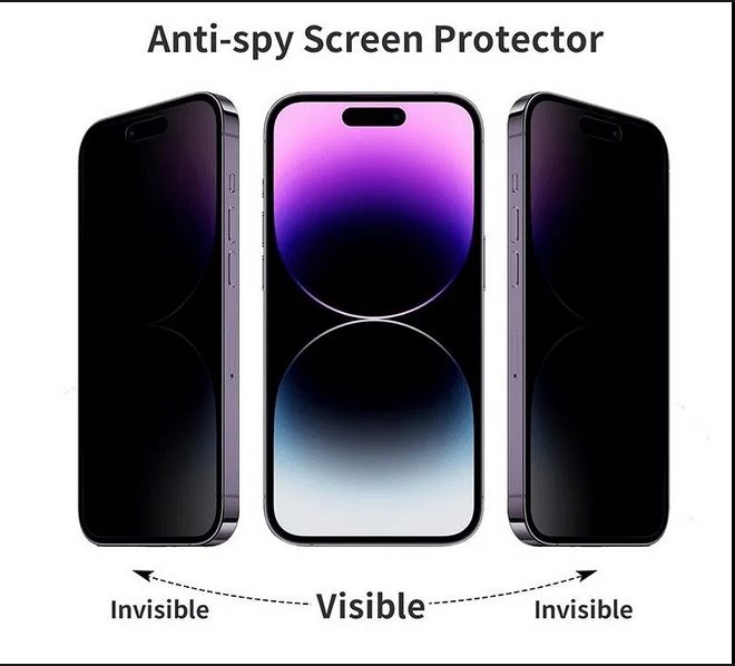 Стъклен протектор Privacy за Iphone 14 Pro
