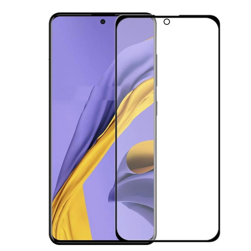 Стъклен протектор /с черна рамка/ за Motorola Moto G9 Plus 