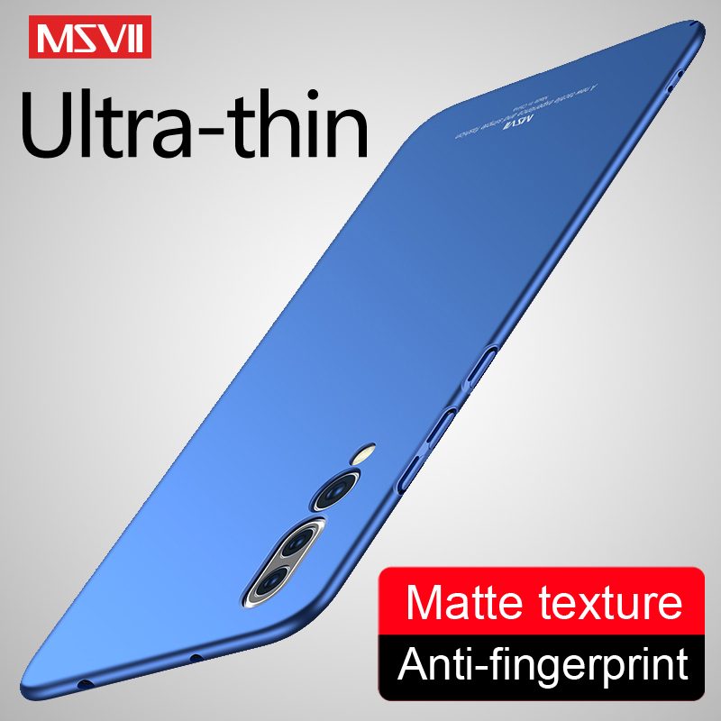 Твърд пластмасов калъф /син/ за Huawei Honor 20 lite 